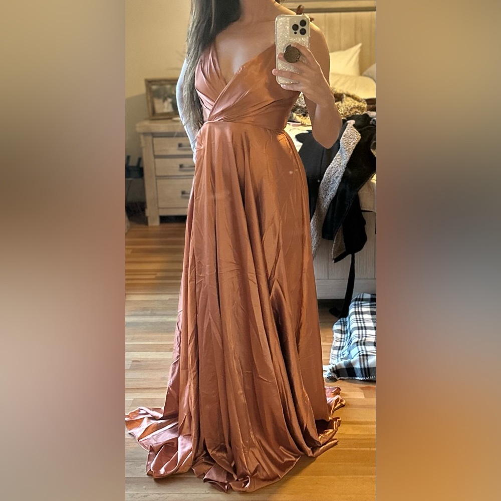 Bella and bloom Satin Maxi